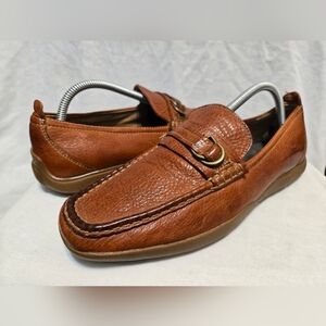 Florsheim Heyworth Mens Loafers Sz 8 D Saddle Tan